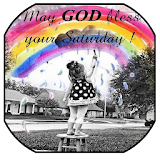 Happy Saturday God Bless You icon
