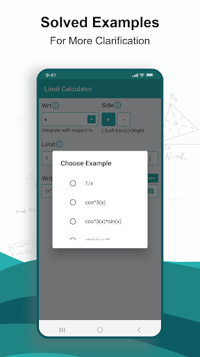 Limit Calculator and Solver Screen 3