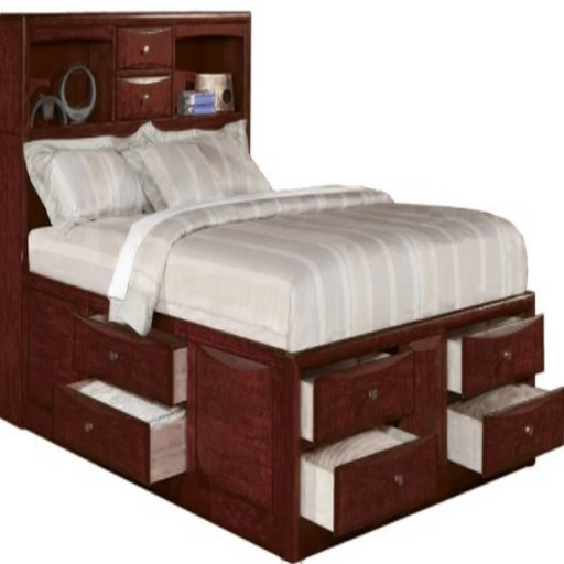 Sleeping Bed Design with Stora logo