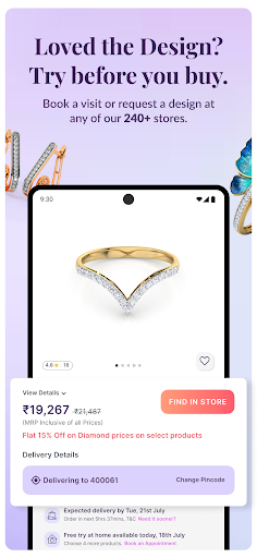 CaratLane - A Tanishq Partner Screen 2