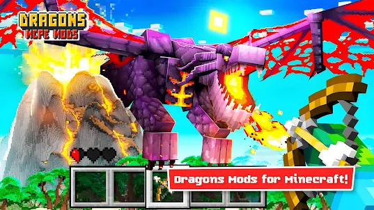 Fantasy Dragons Mod Minecraft