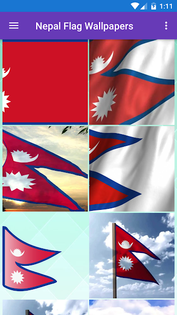Captura de Pantalla 2 Nepal Flag Wallpaper: Flags and Country Images android
