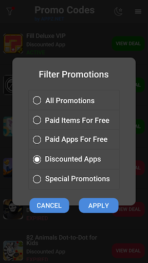 Promo Codes by Appz.Net Screenshot 4 - AppWisp.com