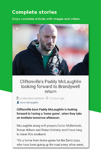 Football News Northern Ireland Screen 3