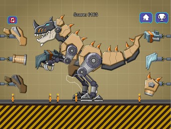 Desert T-Rex Robot Dino Army