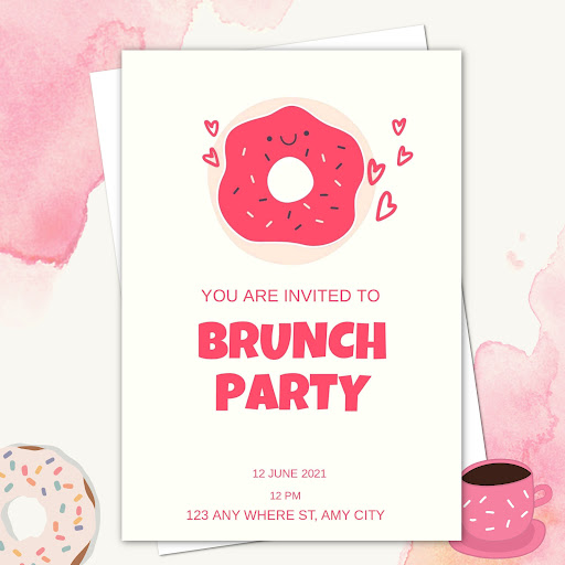 Android application Party invitation card maker screenshort