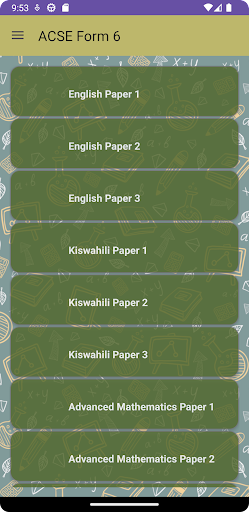 Necta Form 6 Past Papers Screen 3
