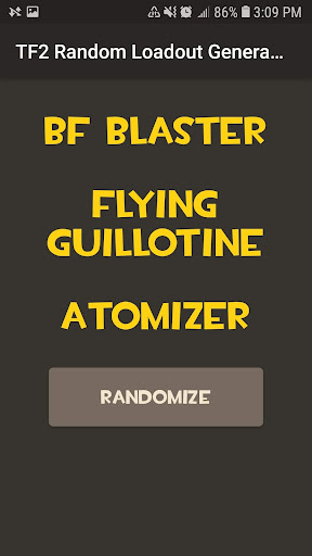 Random Loadout Generator - TF2 Screen 3