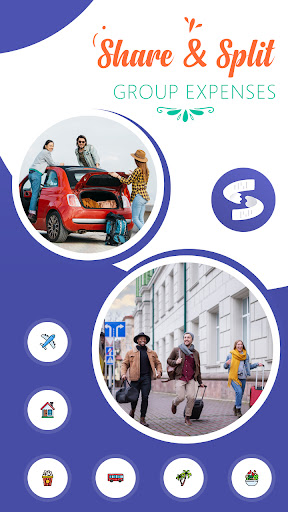 Android application Share & Split Group Expenses screenshort