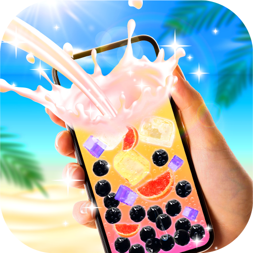 Boba DIY Bubble Tea Logo