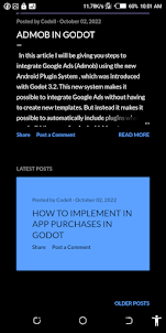 Godot tutorials