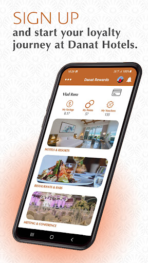 Android application Danat Rewards screenshort