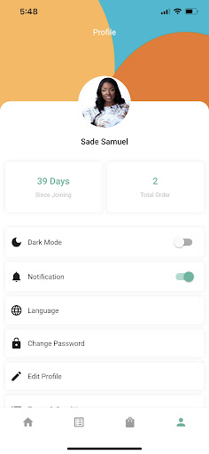 Android application Qwick Delivery Boy screenshort
