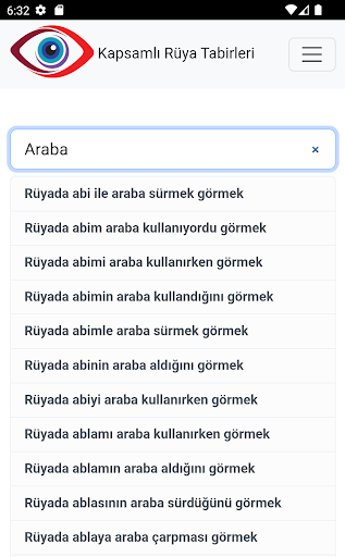 Rüya Tabirleri Arama Motoru Screen 2
