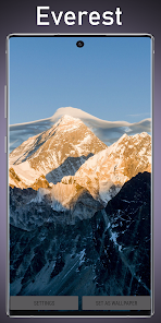 Captura 1 Everest Live Wallpaper android