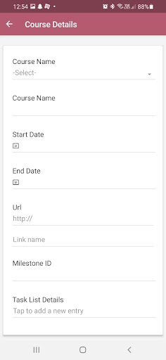 Intern Management Screen 3