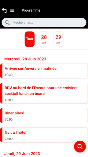 Convention Anvers 2023 Screen 2