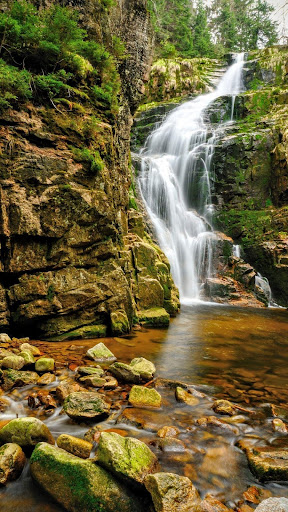 Waterfalls 3D Theme Screen 2
