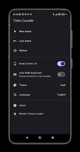 Android application Tichu Counter screenshort