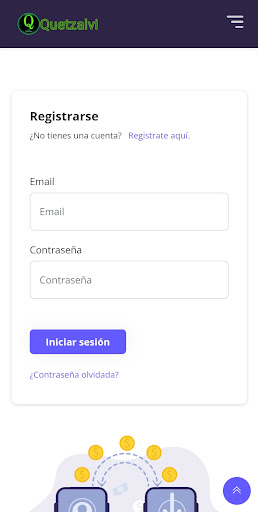 Android application Quetzalvi screenshort