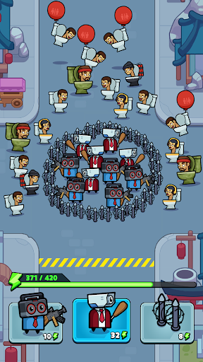 Alien Fight: Police vs Zombie screenshot