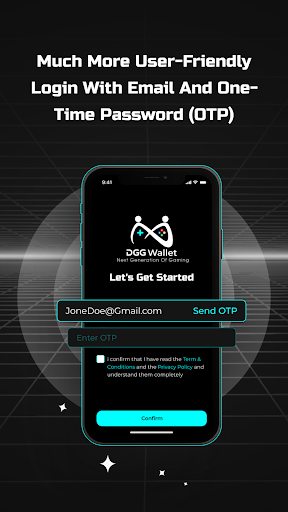 DGG Wallet: NFTs & Games Screen 2