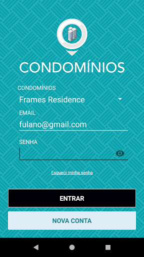 Android application SmartBus Condomínios screenshort