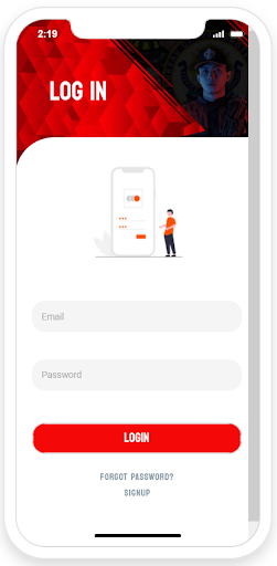 RBM Disaster App Screen 3