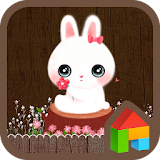 flower rabbit dodol theme icon