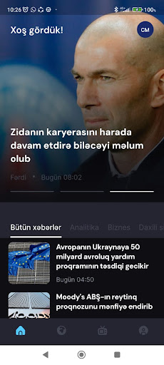 Android application XeberAL screenshort