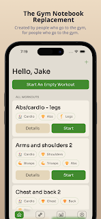 Workout Notepad