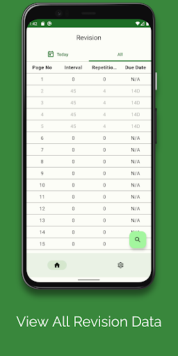 Quran Hifz Revision Screen 2