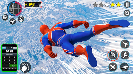 Spider Mafia Rope Hero Game لقطة شاشة للعبة الأندرويد 3