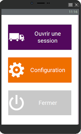 Android application BT Tracking screenshort