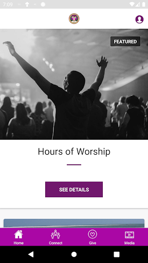 Android application Grace Alive Ministries screenshort
