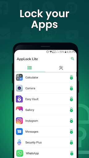 Android application App Lock - Lock Apps screenshort