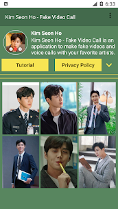 Fake Call with Kim Seon Ho (Han Ji Pyeong) Apk Download 2022 5