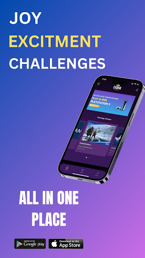 Android application Exbha : win prizes and cash screenshort