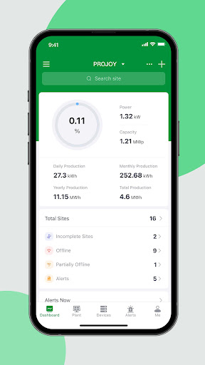 Android application PROJOY M-Cloud V2 screenshort