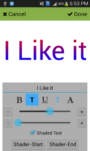 Android application Photo Creator screenshort