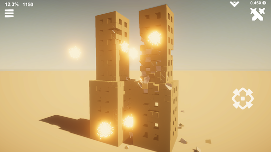 Desert Destruction Sandbox Sim Varies with device APK screenshots 1