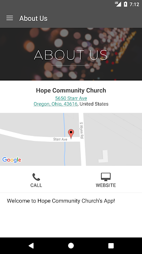 HopeCommunity.Tv Screenshot