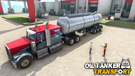 US Oil Tanker : 3d Truck Games