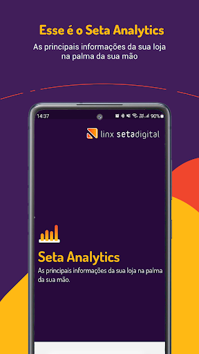 Android application Seta Analytics screenshort