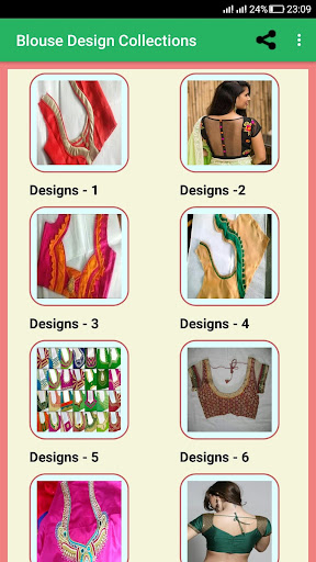 Android application Latest Blouse Designs - 2019 screenshort