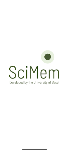 Android application SciMem screenshort