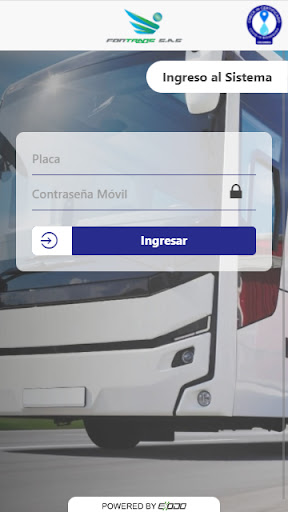 Android application Fontrans Conductores screenshort