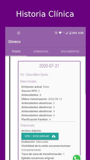 Colpomujer Screen 3