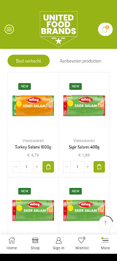 United Food Brands Screen 2