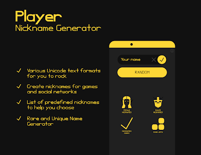 Player - Nicknames Generator
